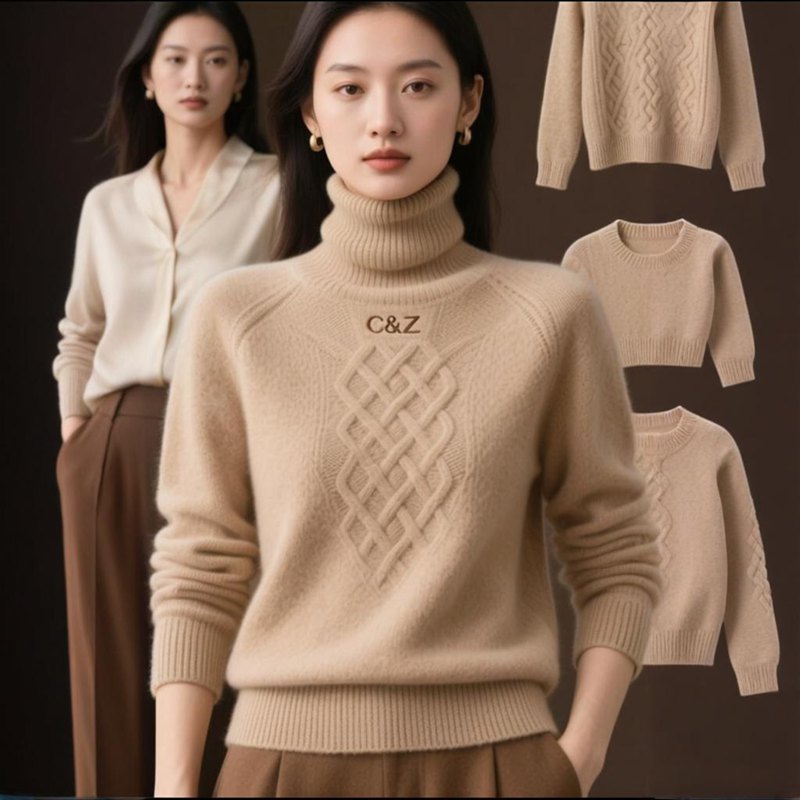 High Collar Sweaters